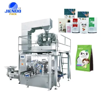 GD8-200B Automatic Milk Premade Zipper Bag Filling Sealing Packaging Machines