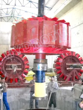 100kw - 20mw Synchronous Hydroelectric Generator Excitation System With Francis Hydro Turbine / Water Turbine