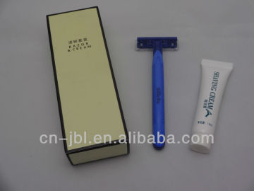 hot selling hotel shaving kit