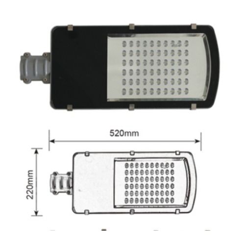 30W-60W LED lamp for LED Street Light