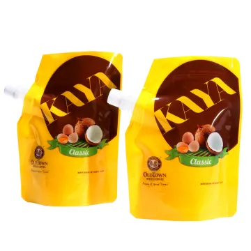 Spout Aluminum Foil Packaging Juice Plastic Bag