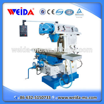 X6436 vertical horizontal type universal milling machine from China WEIDA