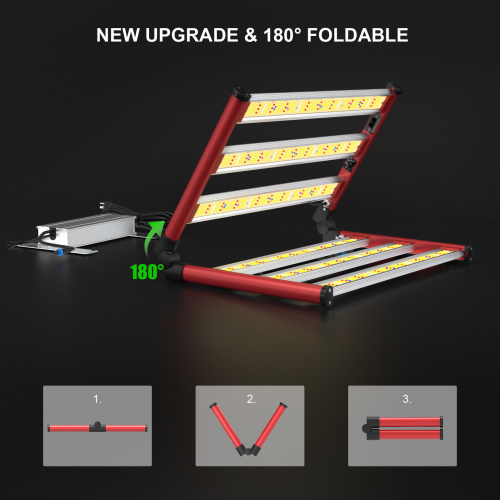 Best Grow Light Bar 650w Full Spectrum LED Grow Light for Horticulture LED Grow Plant Lights Bar for Hydroponic Greenhouse