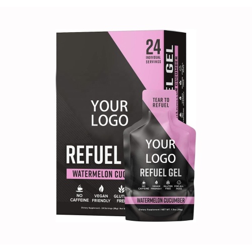 Customization Sports Nutrition Refuel Energy Gel Pre Workout