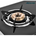 Astra 2 Brass Burners Toughened Glass Cooktop