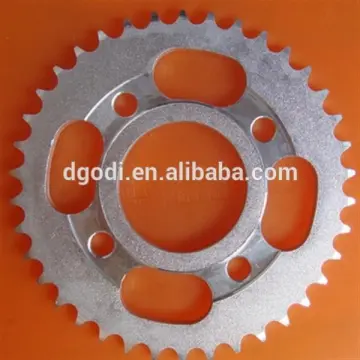 steel motorcycle chain sprocket as guangzhou motorcycle spares