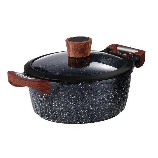 Cast Aluminum Non-Stick Pots and Cookware Sets for Kitchen