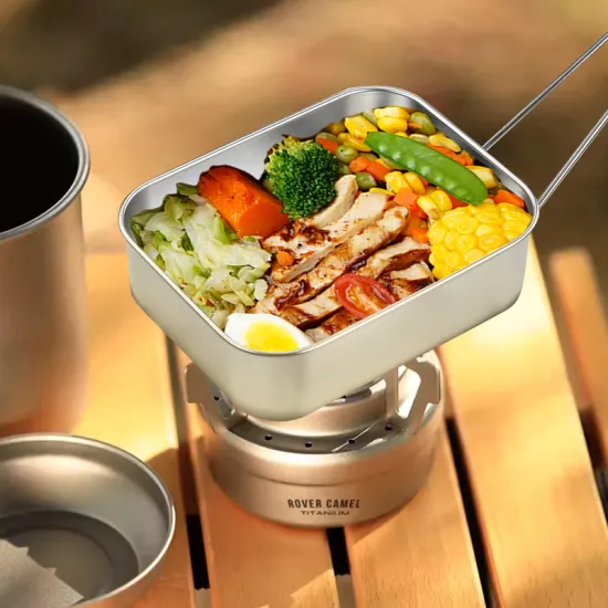304 Stainless Steel Bento Lunch Box Animal Pattern Food Container with Spoon/Fork/Knife/Chopsticks Kit for Camping