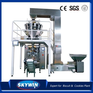Small Vertical Stand Up Pounch Cookie Package Machine
