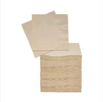 Eco 5x5in 2-Ply Recycled Bar Napkins Free Sample