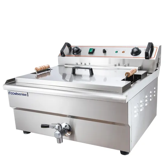 Deep Fryers Stainless Steel Commercial Single Tank Deep Fryer 30L Deep Fryer