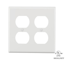 UL American standard  2 Receptacle Cover Plate