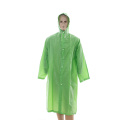 BSCI Audited Eco-friendly Waterproof PEVA raincoat with sleeves