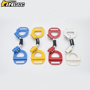 Universal Billet Aluminum Lightweight Car Battery Tie Down Bar Bracket