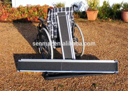 Aluminium telescopic wheelchair ramps scooter ramp