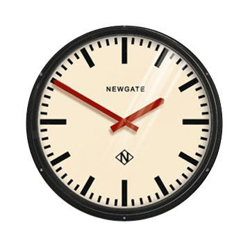 Wall Clocks, Available in Various Colors and Finishes