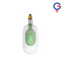 LED reglabil retro ambiental verde-deschis