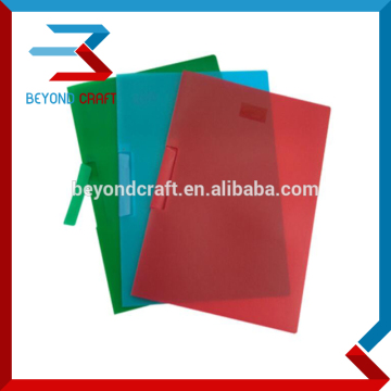 GOOD price&quality A4 size plastic PP swing file folder