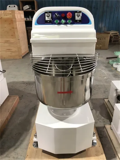 Hot Sale 25kg Commercial Bread Electric Dough Mixer Big 20L 30L 40L 50L 60 64L Flour Mixer Bakery Machine Spiral Dough Mixer