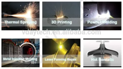 Spherical pure titanium powder titanium alloy powder Ti6Al4V powder