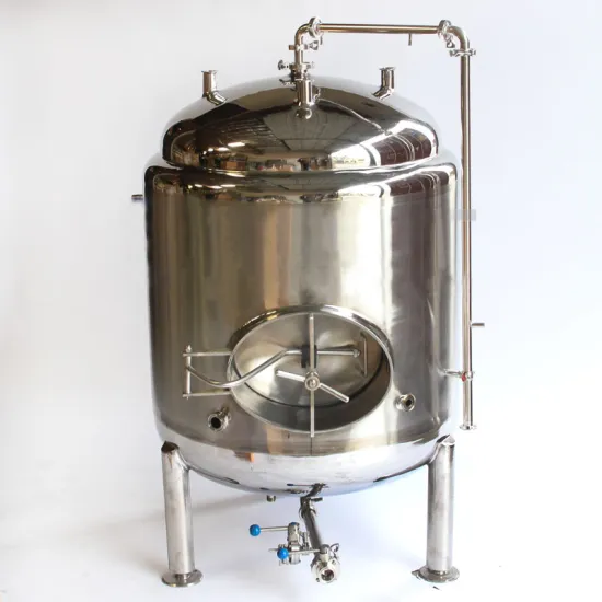 Stainless Steel Tank for Home Brewing with Side Manway