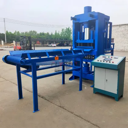 Automatic Lantian Machinery Charcoal Briquettes Sawdust Coal Machine for Hot Sale