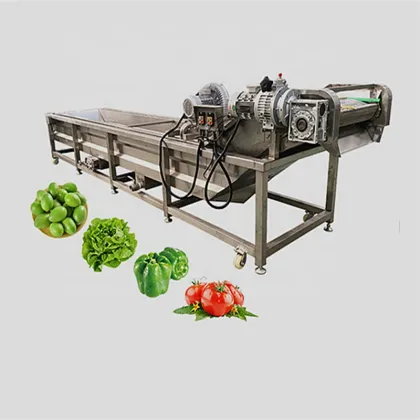 Vegetable Washing Drying Machine & Fruit Vegetable Washing Line