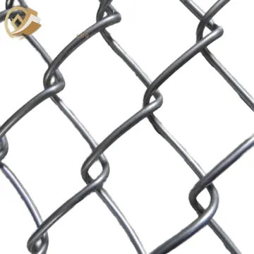 Custom Cut & Bent Galvanized Diamond Mesh Fence