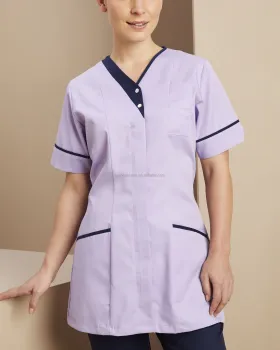 Custom SPA Uniforms for Women - Clothing Manufacturer Beauty Salon Tunic Uniforms
