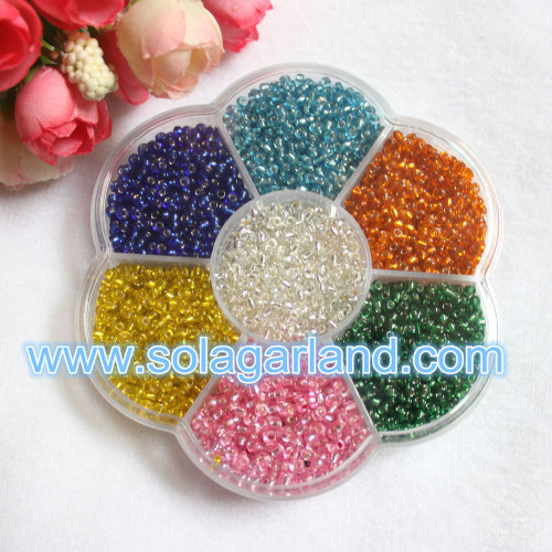 Flower Shape Clear Storage Box Plastic Case