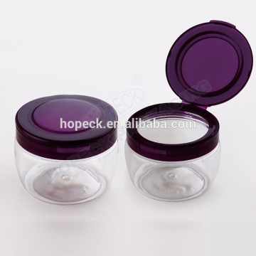round shape PP container plastic cream jar