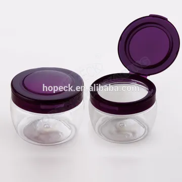 round shape PP container plastic cream jar