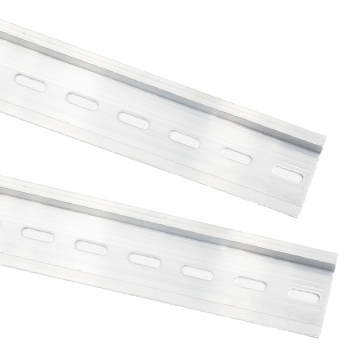 Hochwertige CHFRPU -DIN -Schiene 35 mm Breite 7,5 mm Höhe Aluminium Industrieschiene mit M4 M6 Löchern