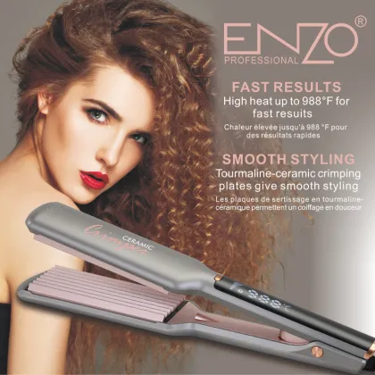 ENZO Professional Salon Small Wave Hair Straightener