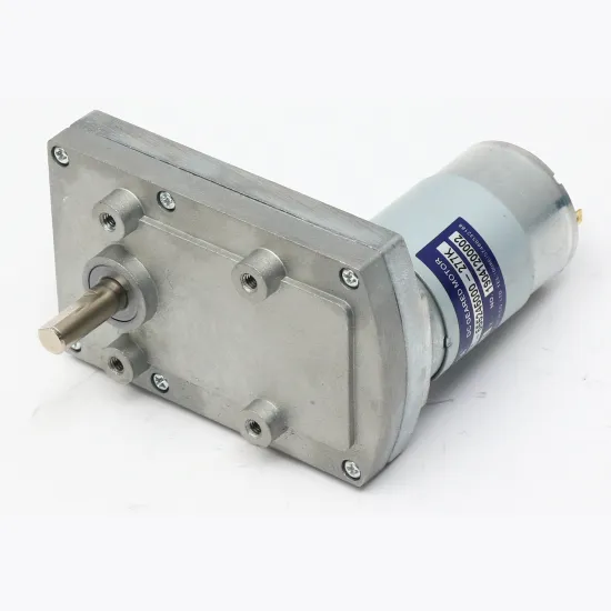 12V 50W DC Worm Gear Motor