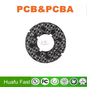 Hf Double-Sided Rigid Black Soldermask 2oz Copper PCB with High Quality PCB