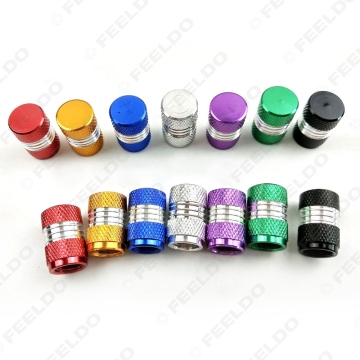 Aluminum Alloy Wheel Tire Valve Stem Caps - 4PCS/Set