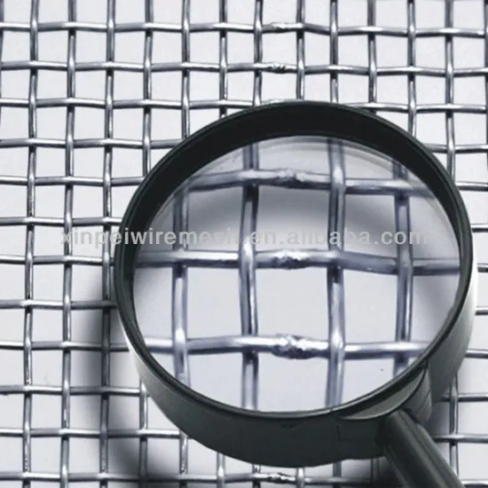 High Carbon Steel Crimped Wire mesh made in anping