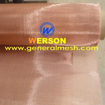 stock supply copper wire mesh ,copper wire cloth
