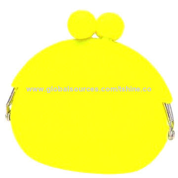 Hot Sale Silicone Coin Wallet, OEM Orders are Welcome