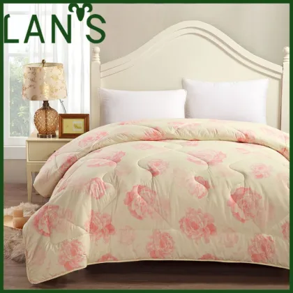 Polyester Fabric Wool Comforter