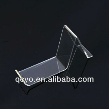 Shenzhen clear acrylic display holder for single shoe/plexiglass shoe display stand
