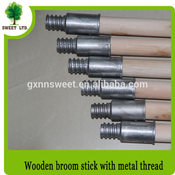 best selling products wooden Broom Handle with Metal Screw