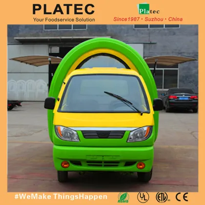 car food truck/hot dog food trailer/street food cart