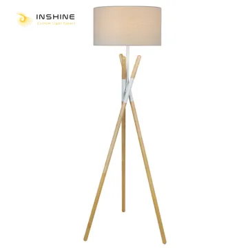 INSHINE Wooden Modern Floor Lamps