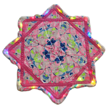Flow Star 28 Inch UV Printing With Led For Music Party