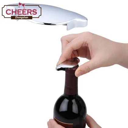 Custom Branded Brookstone Connoisseur's Compact Manual Lever Wine Opener and Corkscrew