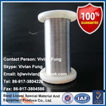 high quality nickel wire prices from baoji liuwei