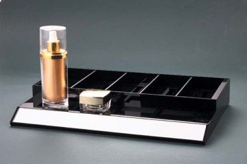 Hard plastic nail polish display plate