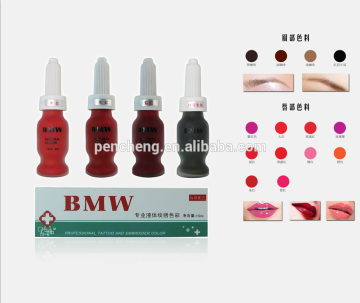 2016 Top sales permanent makeup ink tattoo pigment